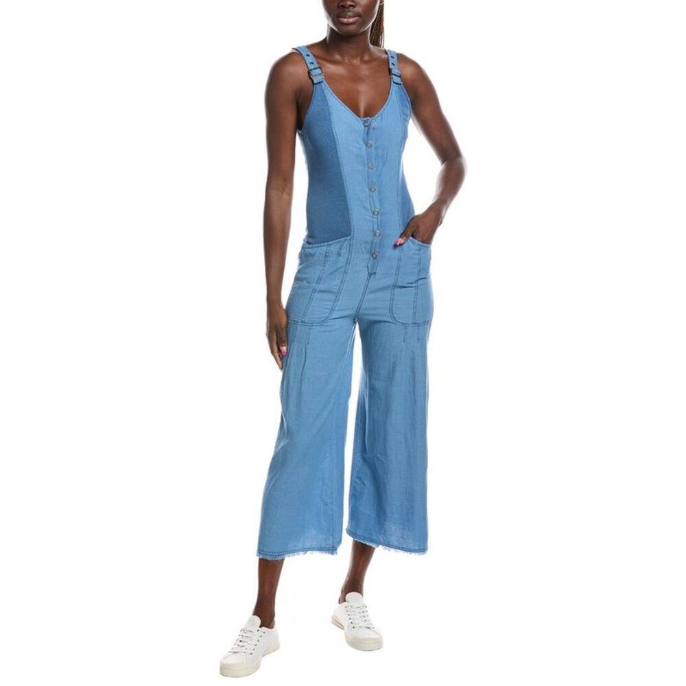 Xcvi Womens Crevin Jumpsuit
